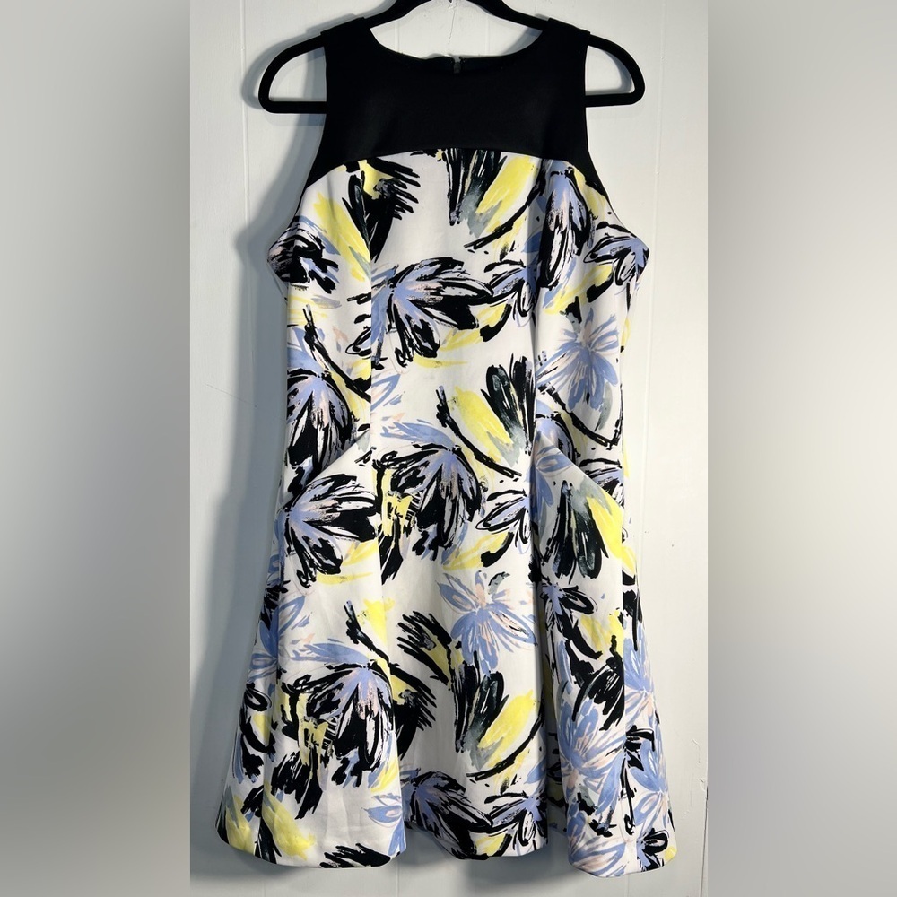 Chaps Women’s Fit & Flare Knee Length Sleeveless Dress ZZ18 50725